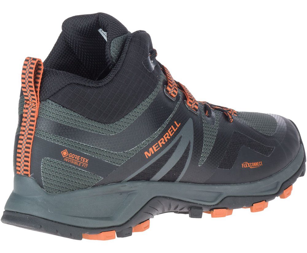 Kozaki Merrell Męskie Szare - Mqm Flex 2 Mid Gore-Tex® - 465297-ZAK